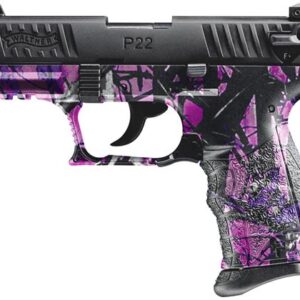 WALTHER P22 22LR W/ MUDDY GIRL CAMO