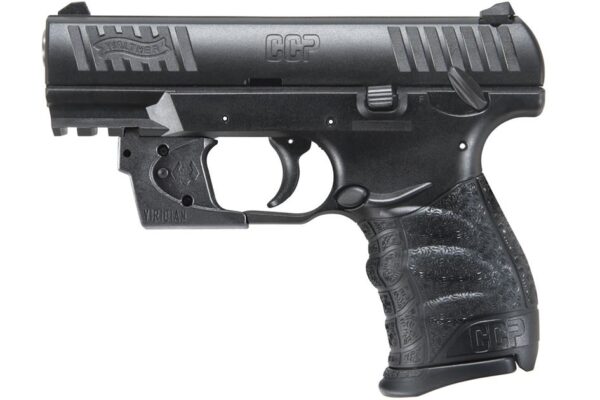 Walther CCP 9mm Conceal Carry Pistol with Viridian Red Laser