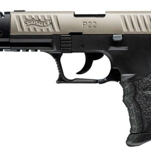 Walther P22 Target Nickel 22LR with Threaded Barrel