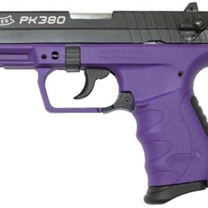 Walther PK380 380 ACP Black and Purple Pistol