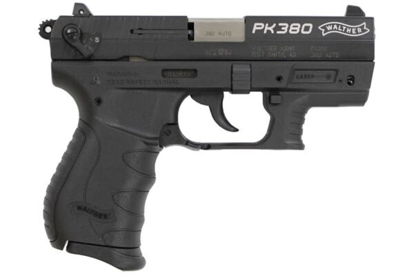 Walther PK380 380 ACP Pistol with Integrated Laser