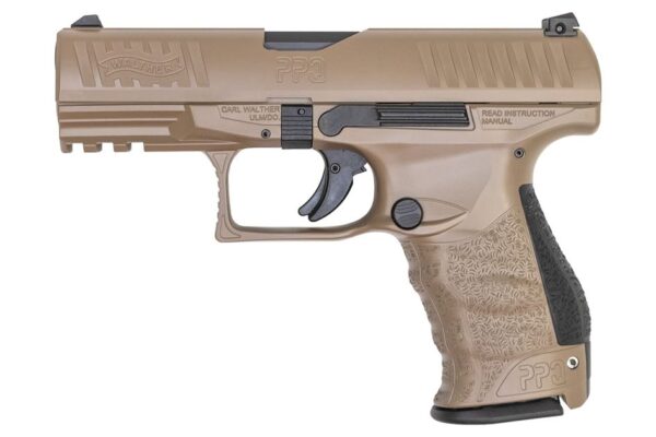 Walther PPQ M2 9mm Pistol with Coyote Tan Finish