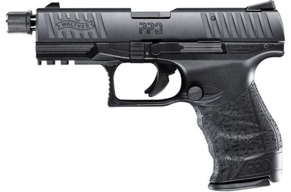 Walther PPQ M2 Tactical 22LR Black Rimfire Pistol with Threaded Barrel